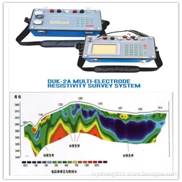 120 Channels 2D High Density Resistivity Meter, Muiti-Electrode Resistivity Meter, Groundwater Finder